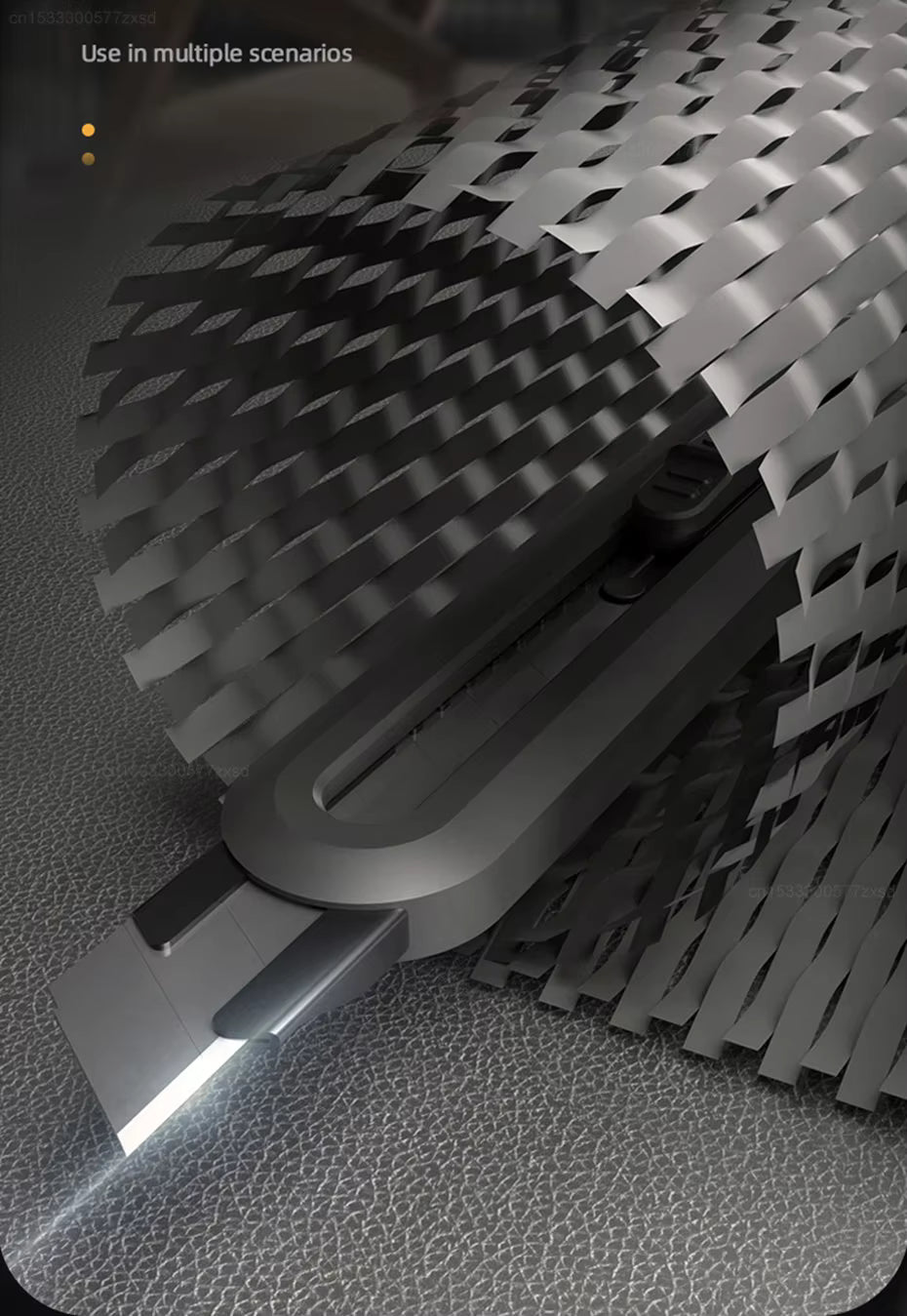 RS - Snap-off Utility Mes - Intrekbare Cutter 18mm - Koolstofstaal Mes - Auto Lock